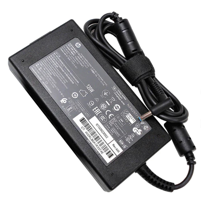 Original HP OEM Laptop AC Adapter 19.5V 6.15A 120W for HP Envy 15-q211la 15-Q370CA, 4.5*3.0mm